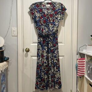 Floral Print Women's Dress